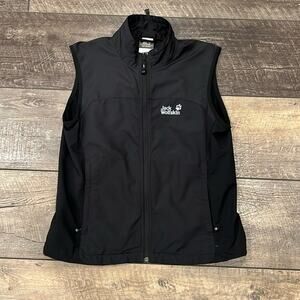 Jack Wolfskin Black Vest for Outdoor Adventures Women's L